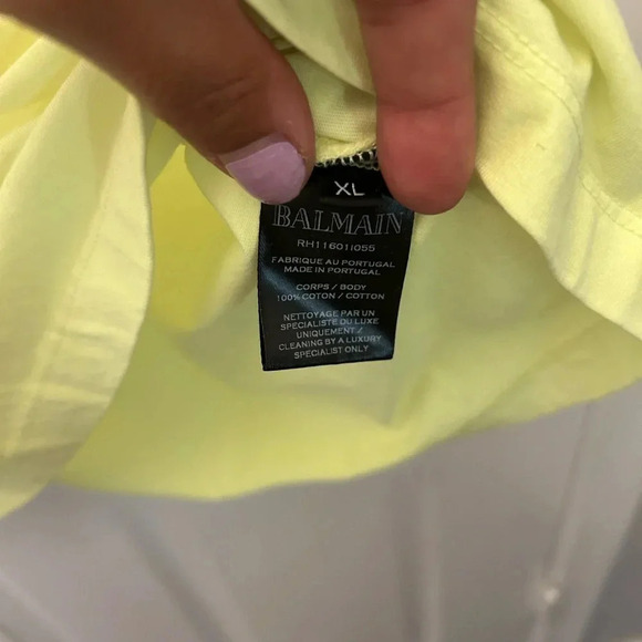 ! BALMAIN PARIS LOGO TEE - Picture 5 of 7